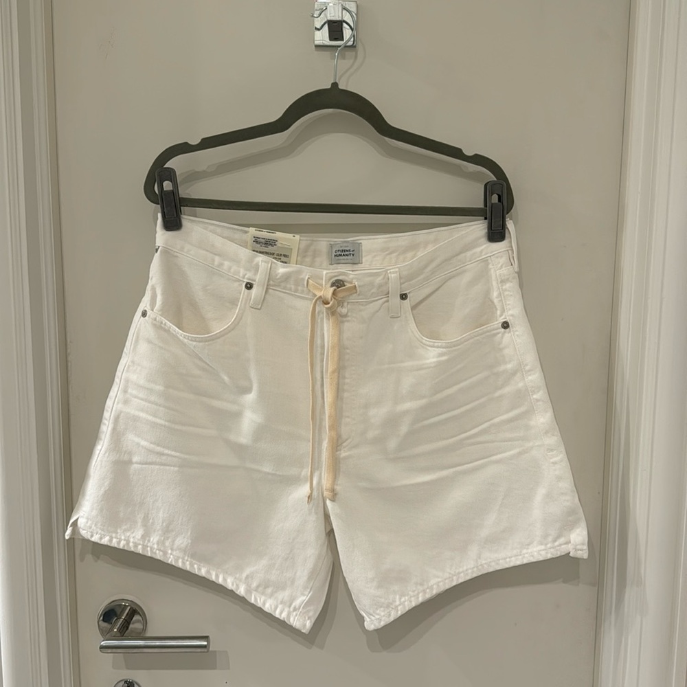 Citizens of Humanity Brynn drawstring short in color Fresco